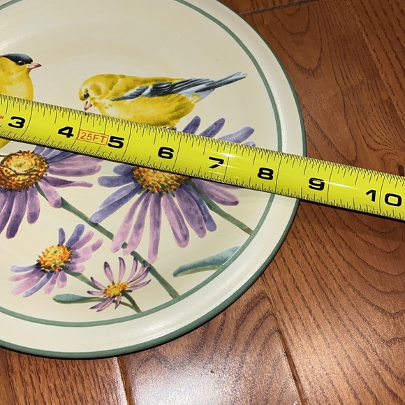 Lenox Summer Greetings Goldfinch by Catherine McClung  8 1/2” plate - Picture 7 of 7